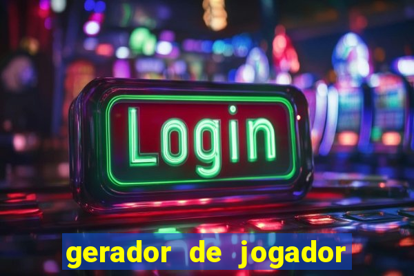 gerador de jogador de futebol